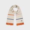 Multi Stripe Muffler Oatmeal