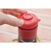 Seiei Spill-Resistant Soy Sauce Dispenser, Red
