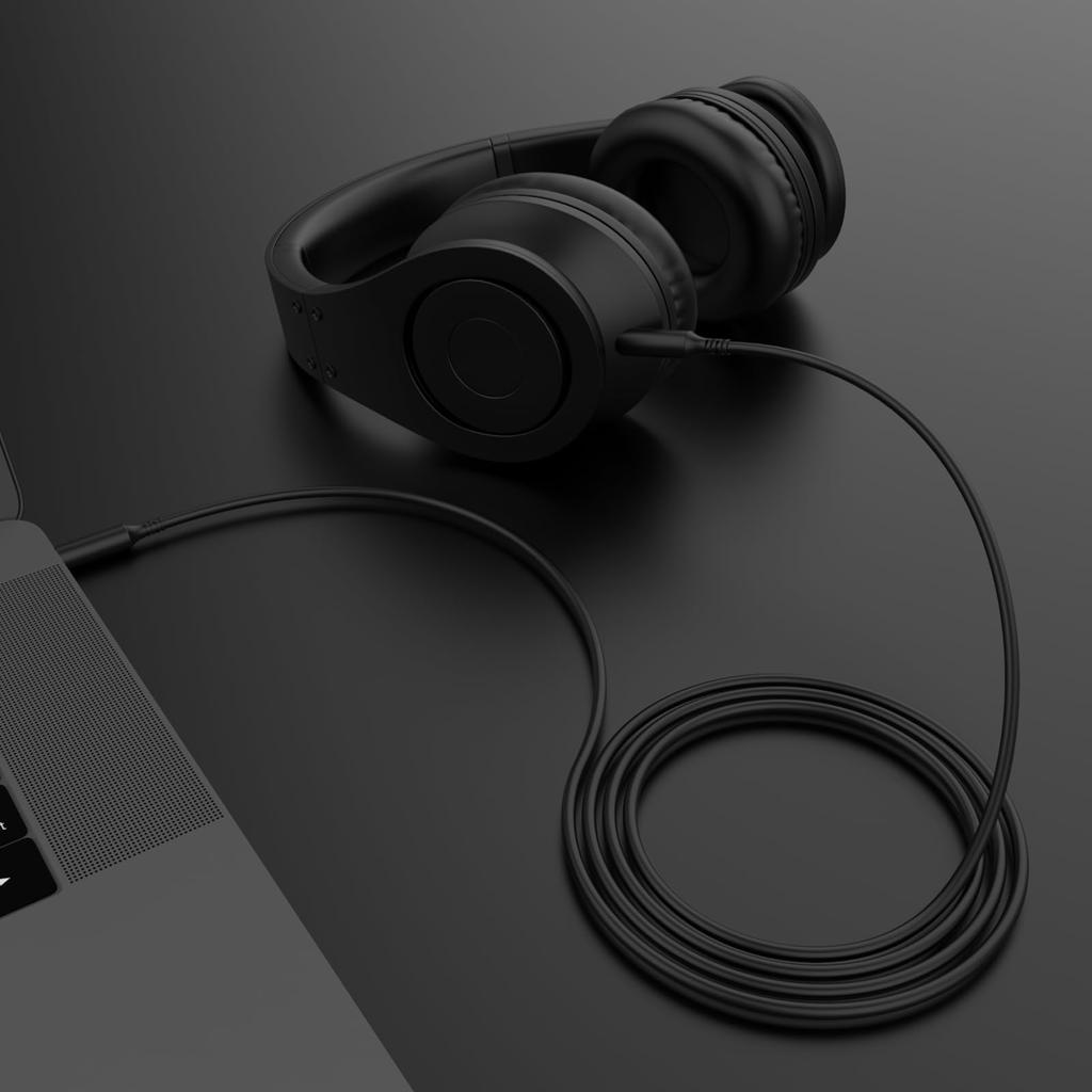 A10 A40 Audio Audio Cable Headset Extension Compatible with Astro A40 A10 A30 A50 Gaming Feet Cable, 3.5mm Cord, Headset, 6.5