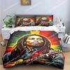 Новый комплект постельного белья с рисунком Боба Марли в стиле R-Reggae, набор постельных принадлежностей, пододеяльник, комплект с одеялом, комплект постельного белья, роскошный подарок на день рождения