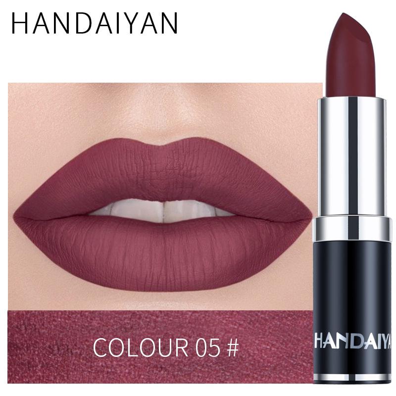 HANDAIYAN Dumpling Fog Surface -long Moisturizing Lipstick Velvet Nourishing Matte Lipstick Red