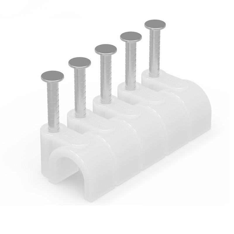 Xinting Round Plastic Steel Nail Cable Clips