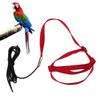 Adjustable Design Parrot Flying Rope Rope Material Anti-Bite Leash Bird Training Leash  For Walking