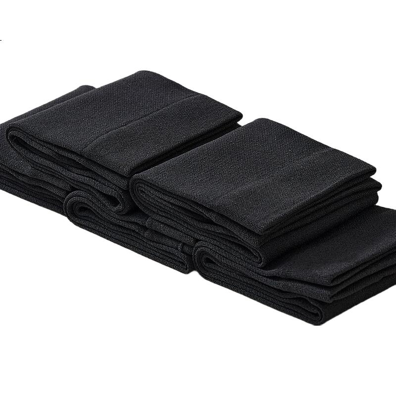 MiiOW 10 Pairs Men's Socks, Thin, Durable, Antibacterial, Loose-Top Breathable Non-Tight Business Socks for Me