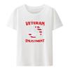 I Am A Us Veteran I Woulo Put The Uniform Back on If America Needed Me Modal Print T Shirt Classic Nostalgia Casual Camisetas