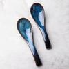 Japanese Style Ceramic Spoon Household Soup Spoons Cute Eating Drinking Spoons Serving Spoon For Kitchen Supplies 4PCS ZL3614