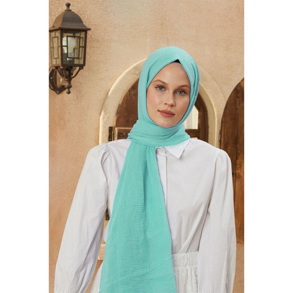Crepe Hijab Aqua