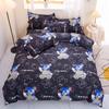 Comfortable and Warm Dormitory Bed Three-piece Set, Bed Sheet Quilt Cover Four-piece Set