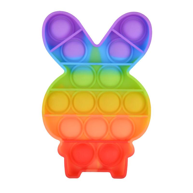 Забавная игрушка-антистресс, игрушки для взрослых детей, сенсорная игрушка-пузырь Фигет