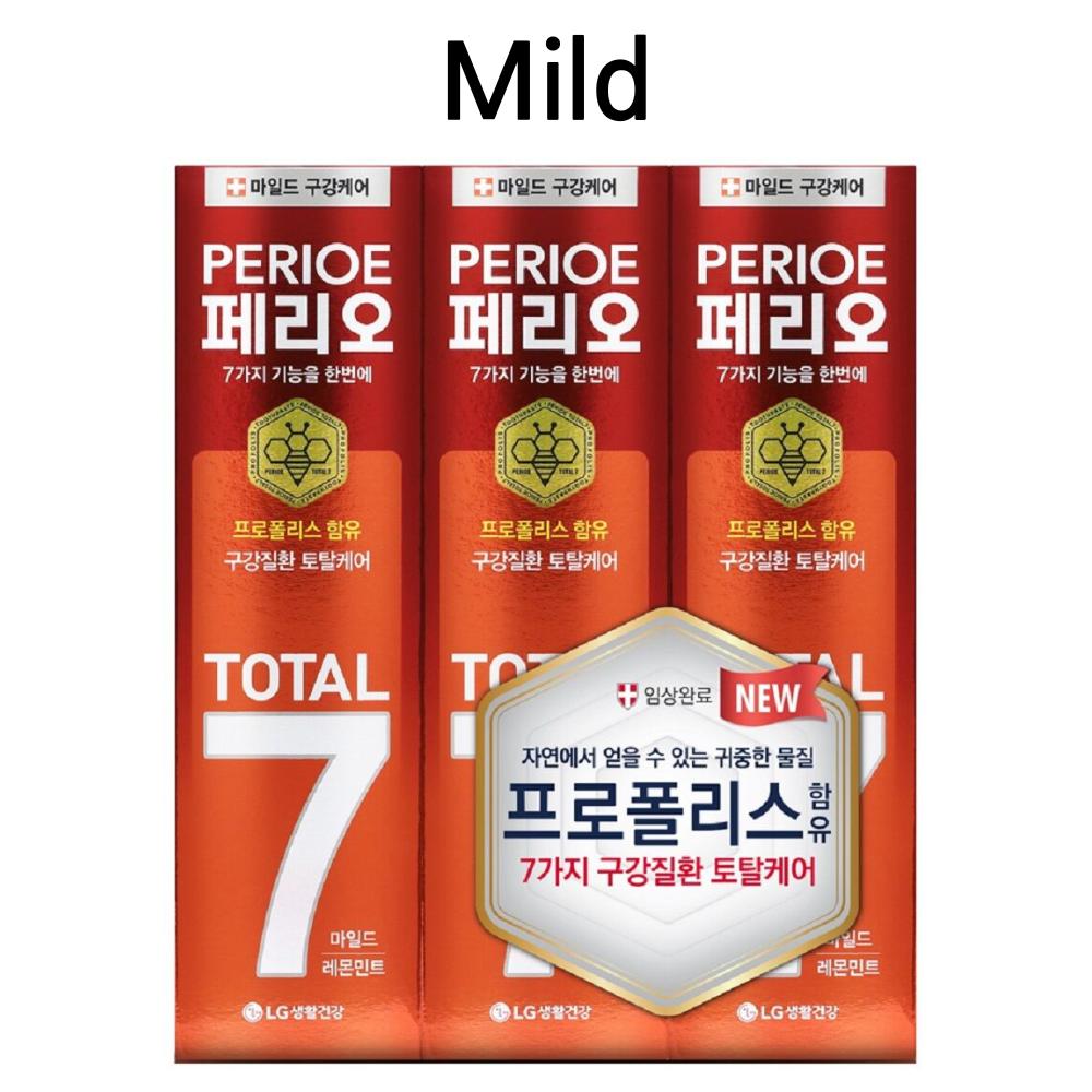 Perioe Ремонт Всего 7 Зубная паста (Оригинальный, Мягкий, Крепкий)120г *3 шт.