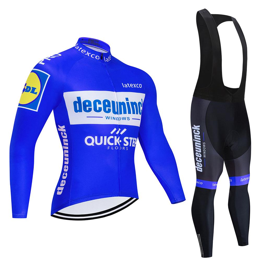 Winter Thermal Fleece Cycling Jersey Set Men MTB Bicycle Clothes Wear Ropa Ciclismo Racing Team Bike Clothing 2026 Winter Warm Cycling Clothing Set