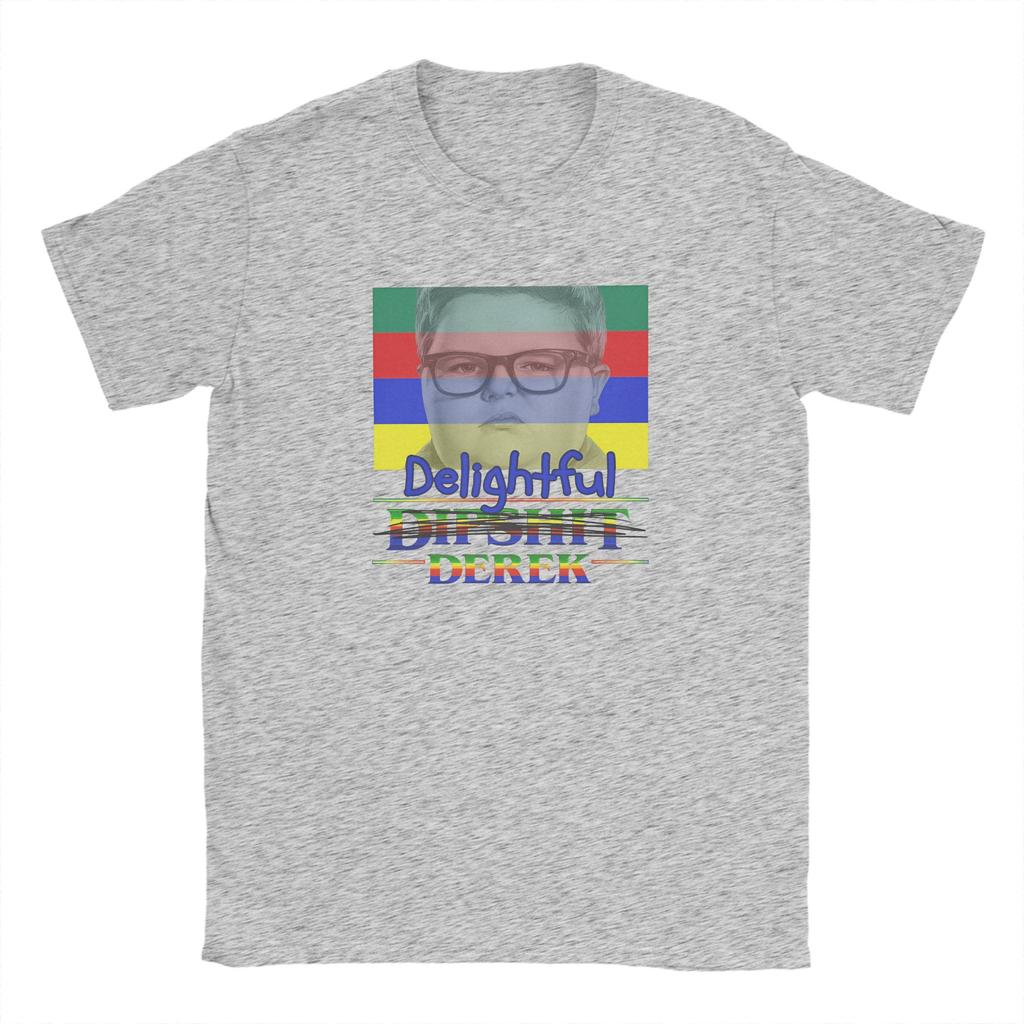 Streetwear T Shirt Beach Horror TV Series SStranger Delightful DEREK Hip Hop T Shirts  Cotton Size 6XL Short Sleeve Top Tees
