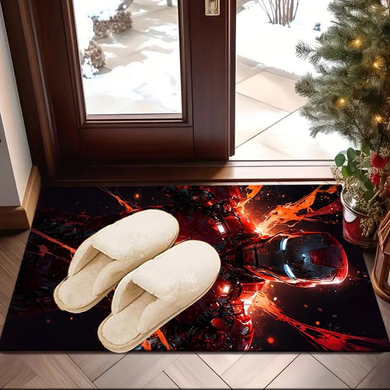 Iron Hero's Rise Area Rug Suitable for Indoor And Outdoor,Carpets for Kitchens, Homes, Offices, Living Rooms,Home Decor,Christmas Gift