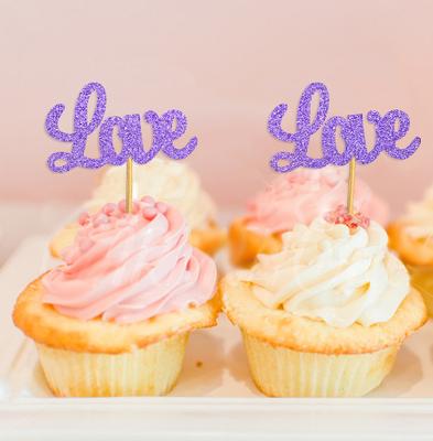 Дарлинг Сувенир| Ботворезы для кексов Love| Десертные украшения для свадебной вечеринки - упаковка