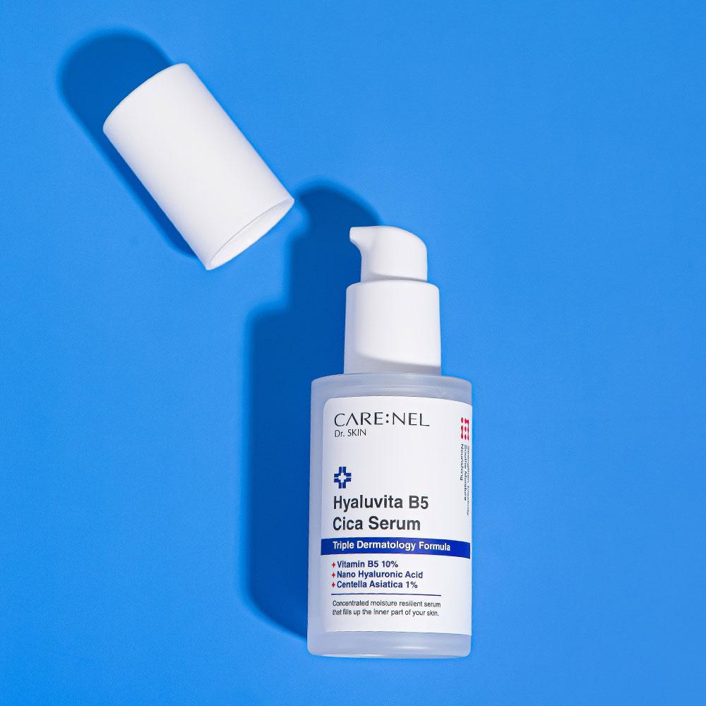 CARENEL Hyaluvita B5 Сыворотка с витамином B5, нано-гиалуроновой кислотой, осветление морщин, корейский уход за кожей