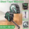 3m/5m/7.5m/10m Self Locking Steel Tape Measure Hardened Tape Measure Widened Meter Ruler