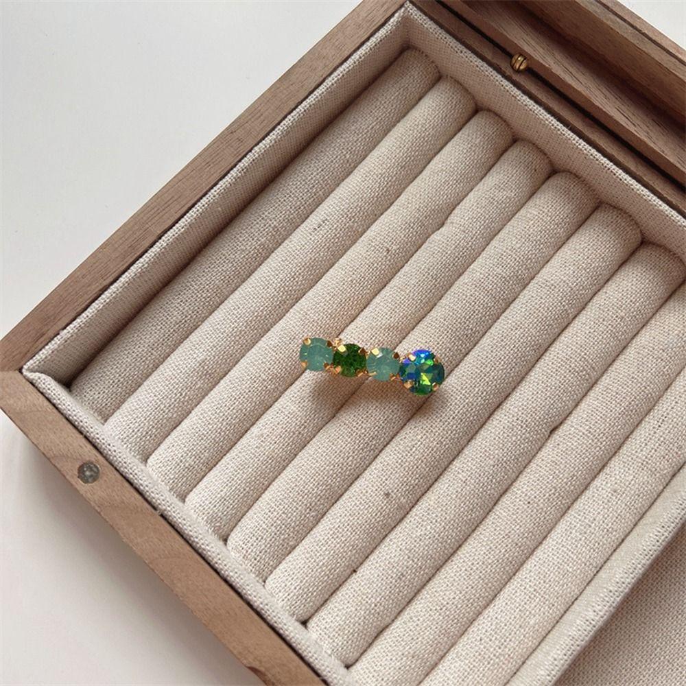 Small Barrettes Rhinestone Hairpin Female Hair Accessories Beads Hair Clip Korean Style Headwear