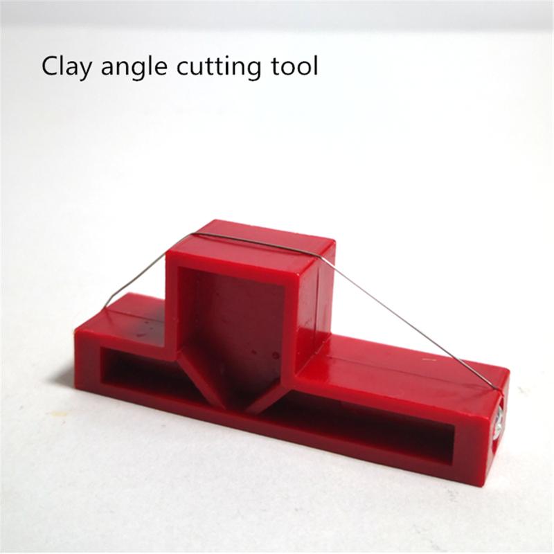 Angle Cutting Clay Tool and Wire Bevel Cutter Clay Trimming Tool for Pottery, Ceramics and Sculpting