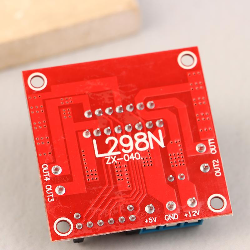 Модуль драйвера двигателя постоянного тока L298N L298N Шаговый двигатель Робот-смарт-кар Разводная плата Пельтье Высокая мощность Драйвер двигателя постоянного тока L298 для Arduino