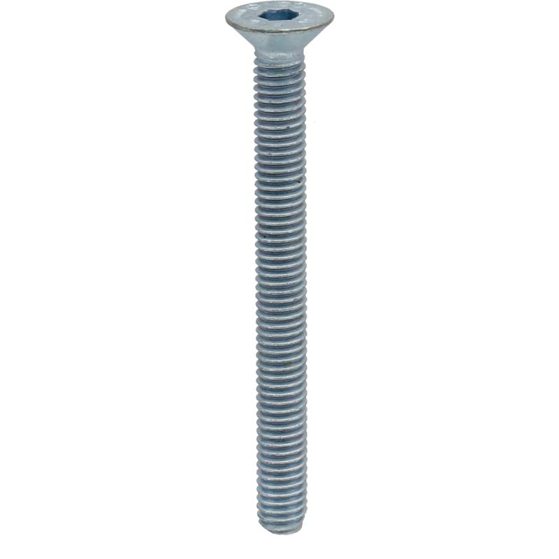 M6x60 countersunk head screw made of galvanized steel DIN 7991 ISO 10642 x1 pc