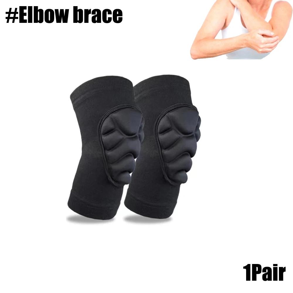 1Pair Thick Sponge Knee Pads Elbow Sleeves Avoidance Sport Kneepad Football Volleyball Knee Brace Support for Kids Child Youth