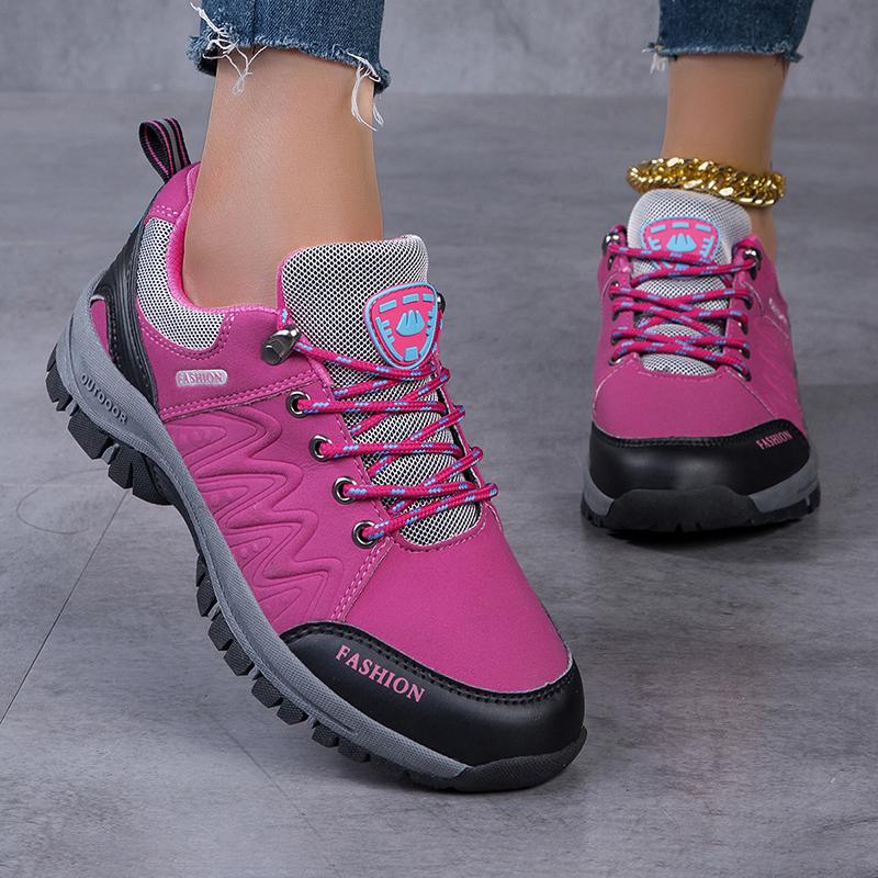 Fashion Spring and Autumn Mountaineering Shoes Fashion Women's Hiking Shoes 2024 Comfortable Outdoor Sports Anti Slip Walking Shoes