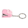 Binder Tools Cartoon Cute Mini Stapler Document Binding Hoops Stapler Paper Clips Push Clip