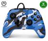 Год PowerA Enhanced Wired Controller Blue Camo Функция двойной вибрации Кнопка «Назад» Xbox Series Xbox One PC для Windows [2 Гарантия] XS 10/11