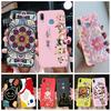 For Honor Play Case COR-L29 COR-L09 Phone Cover Stylish Flower Soft Silicone Matte Case Fundas For Honor Play Shockproof Bumper
