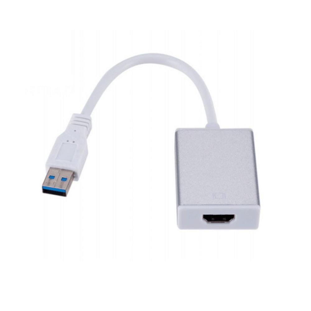 Адаптер USB 30 к HDMI с драйвером Конвертер 1080P HD для ПК к ТВ Ноутбук Монитор Проектор