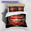 3pcs Duvet Cover Set (1*Duvet Cover + 2*Pillowcase, Without Core),football team.C Print Bedding Set, Bedroom Decor, All‑Season, Birthday Gift