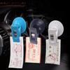Suction Cup  Auto Towel Ticket Fastener  Car Window Mount Suction Clip  Card Clamp Bill Holder