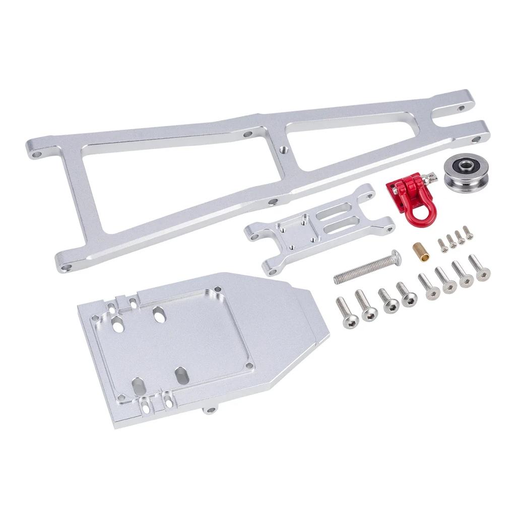 CNC Aluminium RC Wrecker Tow Truck Crane Arm kit Simulation for 1/10 Car Crawler Axial Capra 1.9UTB Trail Buggy Upgrade parts