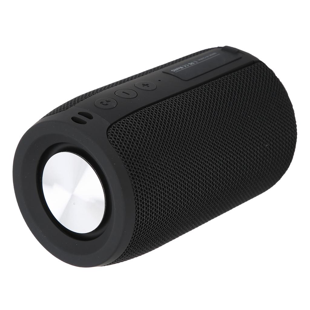 Wireless Bluetooth Speaker Portable Waterproof 2 Horns Stereo Loudspeaker with USB CableBlack