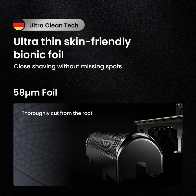 Braun Электробритва S9 Active 9077cc с 5-в-1 центром ухода и дорожным футляром для зарядки