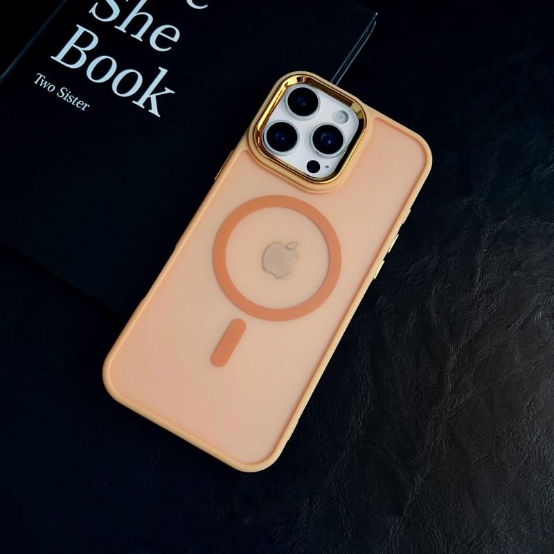 Magnetic Luxury Matte Translucent Armor Shockproof Case For iPhone 16 15 14 13 12 11 Pro Max Plus Magsafe Wireless Charge Cover