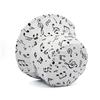 Fashion White Music Note Bucket Hats Sun Caps Hip Hop Man Womens Fisherman Caps