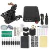 8 Wraps Tattoo Coil Machine Kit Mini Tattoo Power Supply Complete Tattoo Machine Set for Beginners
