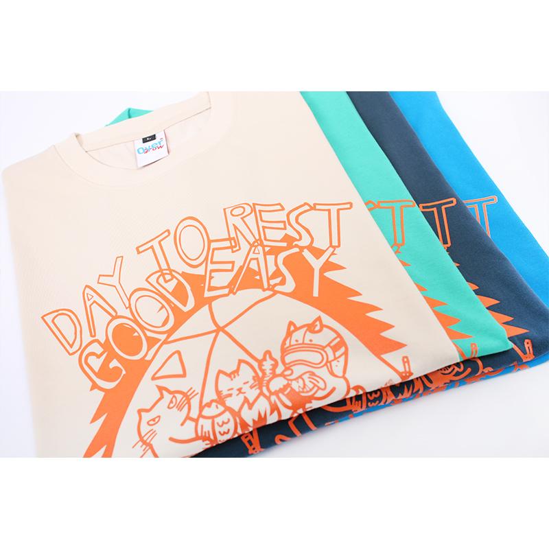 OVERGROW Camping Easy Semi-Oversized T-Shirt [Emerald]