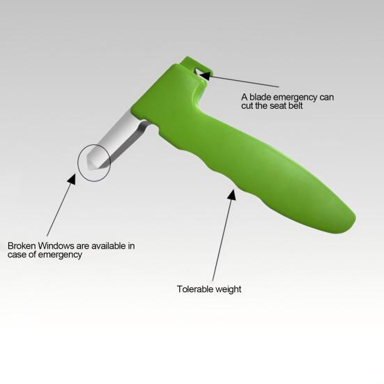 Ручка для автомобильной двери 3-в-1, трость для автоматического поручня, молоток безопасности, резак для ремня безопасности, переносная ручка для поддержки автомобиля, средство передвижения для пожилых людей