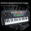 Multifunctional Electronic Organ With Usb Microphone, Simulated Early Education Enlightenment Music Piano, Children'S Toys