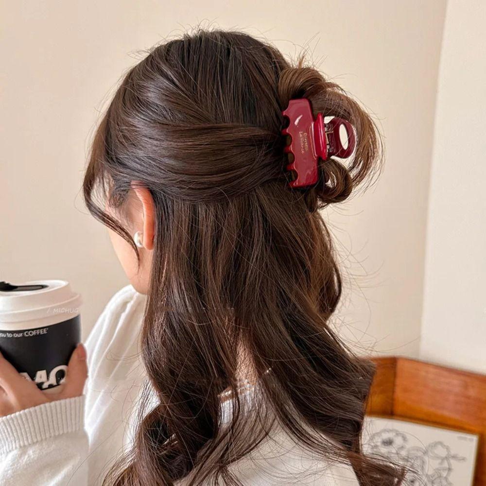 Ацетатный зажим для волос Винтажные аксессуары для волос Модные заколки для волос