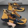 Men Sport Shoes Fashion Design Casual Running Breathable Boys Shoes Anti-slip and Wear-resistant Thicken Soles