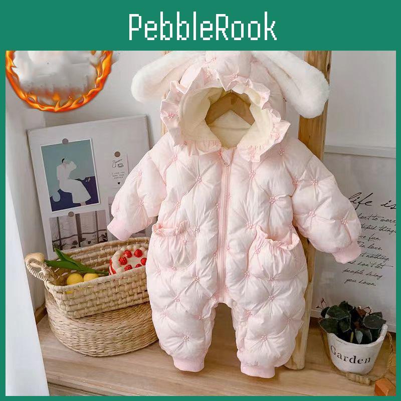 Комбинезон Теплый Ромпер Зимний Детский Милый Для Новорожденных Одежда для Отдыха Комплект