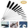 12-Piece Straw Cleaner Brush Set Easy To Use And Widely Applicable for Sippy Cups Tumblers Water Bottles