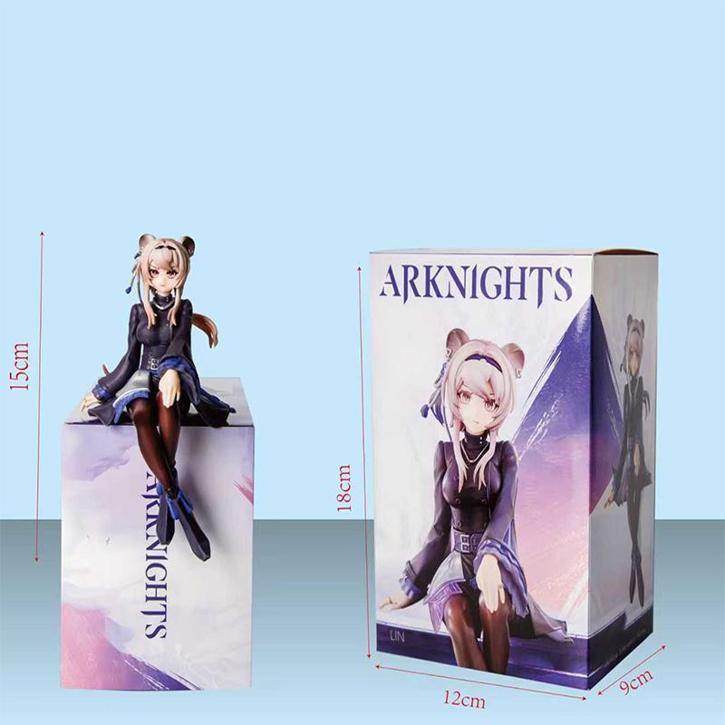 Фигурка-стоппер для лапши Arknights Lin Аниме Фигурка Оригинальное украшение Bishoujo Коллекционная Модель Игрушка 14см Кукла