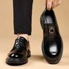 2025 British Style Men's Leather Casual Shoes Thick Soled Wear-resistant Classic Loafers Business Men's Formal Shoes Trendy
