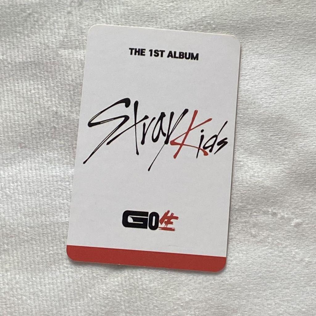 [Б/У] StrayKids Феликс GOLIVE SUBK Бонусная торговая карточка