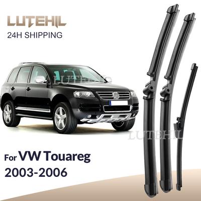 Для Volkswagen VW Touareg 2003-2006 2004 2005 Передние и задние щетки стеклоочистителя Щетки для лобового стекла 26"+26"+14"