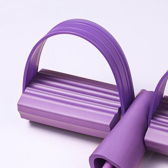 6-трубчатая педальная лента сопротивления многофункциональная натяжная веревка эластичная педаль для йоги Puller Body Stretching Trainer Home Gym Training Equipment